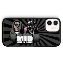 Estojo iPhone 12 Mini (5.4) - Darth Vader e Palpatine X MIB: Homens de Negro