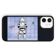 Custodia per smartphone Stromtrooper – Parodia dei Star Wars