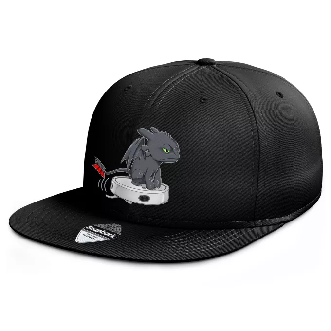 Flat Peak Cap Parody of How to train your Dragon Toothless