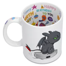 Toothless Mug – How to train your Dragon parody