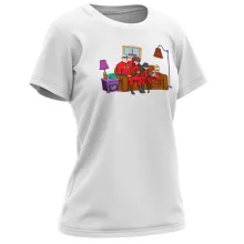 T-shirt Femme « Quand l'Incroyable rencontre le quotidien ! » – Parodie Les indestructibles
