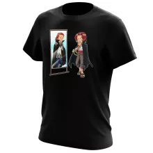 Camiseta Shanks El Pelirrojo “Shanks El Pelirrojo y Gildarts Clive” – Parodia de One Piece