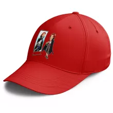 Gorra Shanks El Pelirrojo “Shanks El Pelirrojo y Gildarts Clive” – Parodia de One Piece