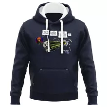 Sweat-Shirt à capuche L'Arcadia « Zone de Turbulences ! » – Parodie Albator