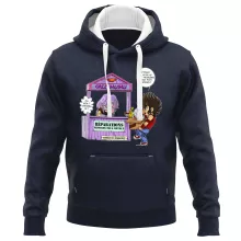 Sweat-Shirt à capuche Seiya « Réparations Tous Métaux ! » – Parodie Saint Seiya