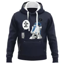 Sweat-Shirt à capuche R2-D2 « Boîte de conserve ... » – Parodie Star Wars