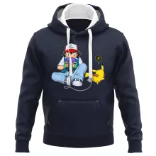 Pikachu Hoodie “Pikachu and Ash Ketchum” – Pokémon parody