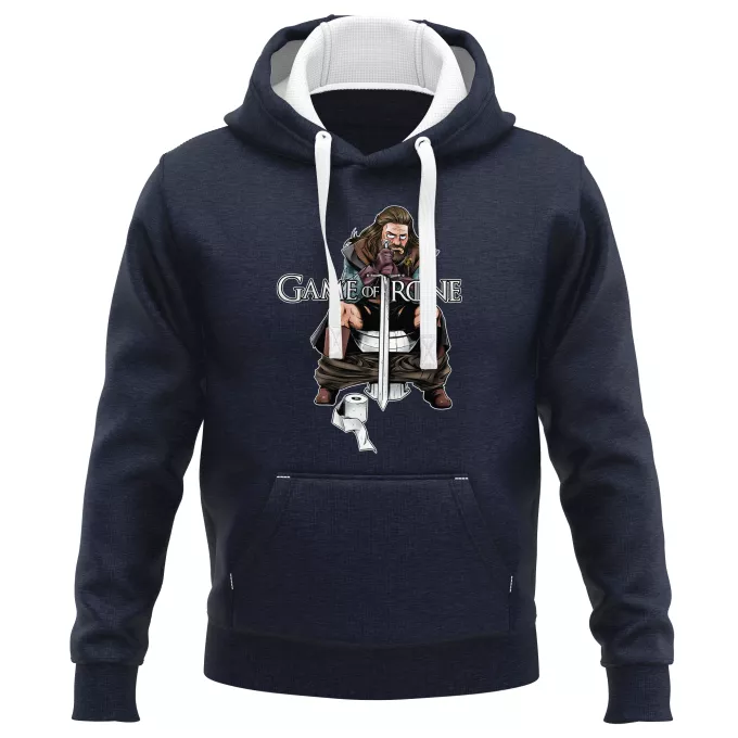 Sweat-shirts à Capuche PREMIUM Parodie Game of Thrones Game of Trone... :) - Eddard Stark