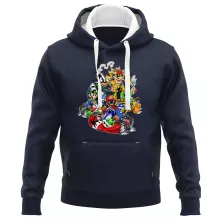 Sudadera con capucha Bowser “Bowser, Mario, Luigi y Yoshi” – Parodia de Mario Kart