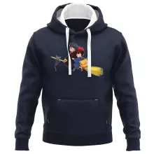 PREMIUM Marineblauw Kapshirt parodie Harry Potter - (PREMIUM Kapshirt - bedrukt in Frankrijk - Ref : 841)