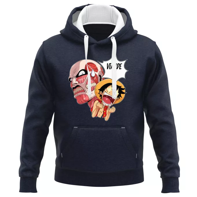 Camisolas com capuz PREMIUM Paródia One Piece