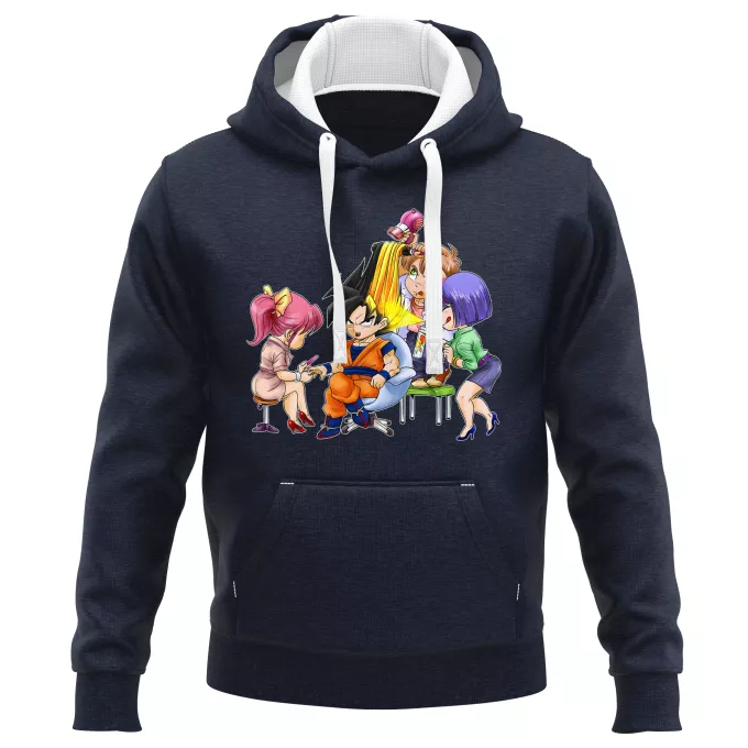 Felpe con cappuccio PREMIUM Paoridia Dragon Ball Z - DBZ Son Goku Super Saiyan