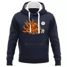 Sweat-Shirt à capuche Kyubi « Petit joueur ! » – Parodie Naruto