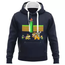 Sweat-Shirt à capuche Mario « Un mauvais tuyau... » – Parodie Super Mario