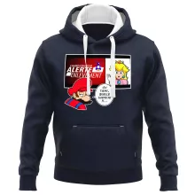 Sweat-Shirt à capuche Mario « Alerte enlèvement... » – Parodie Super Mario