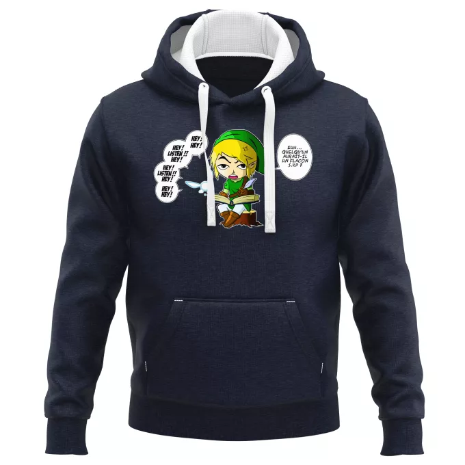 Camisolas com capuz PREMIUM Paródia Zelda
