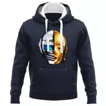 Felpa con cappuccio C-3PO “C-3PO e Space Sheriff Gavan” – Parodia dei Star Wars