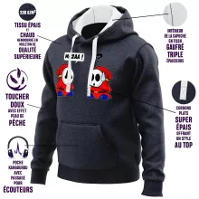 Shy Guy Hoodie – Super Mario parody