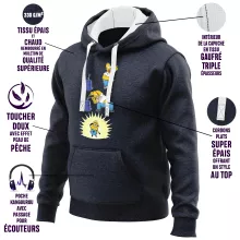 The Simpsons Hoodie “The Simpsons and Minions” – Minions parody
