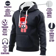 Hoodie “Peace and Love” – The Care Bears parody