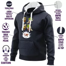Yoda Hoodie “Yoda, an Ewok and Gizmo” – Star Wars parody