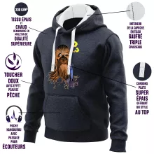 Chewbacca Kapuzenpullover – Parodie auf Star Wars