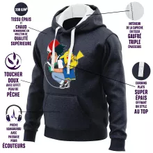 Pikachu Kapuzenpullover – Parodie auf Pokémon