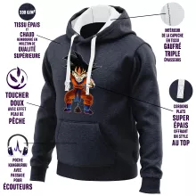 Son Goku Hoodie – Dragon Ball Z parody