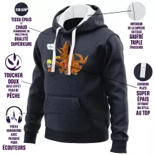 Sweat-Shirt à capuche « Va chercher ! » – Parodie Naruto