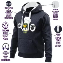 Sweat-Shirt à capuche Master Chief « Master Chef... » – Parodie Halo