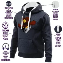 Sweat-Shirt à capuche X-Or « Le Shériff de l'espace... » – Parodie X-Or le Shériff de l'Espace