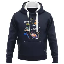 Bulma Kapuzenpullover “Bulma und Muten Roshi” – Parodie auf Dragon Ball