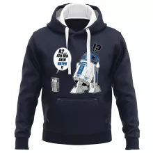 R2-D2 Kapuzenpullover – Parodie auf Star Wars