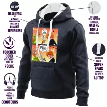 Ichigo Kurosaki Kapuzenpullover “Ichigo Kurosaki und Crocodile Dundee” – Parodie auf Bleach