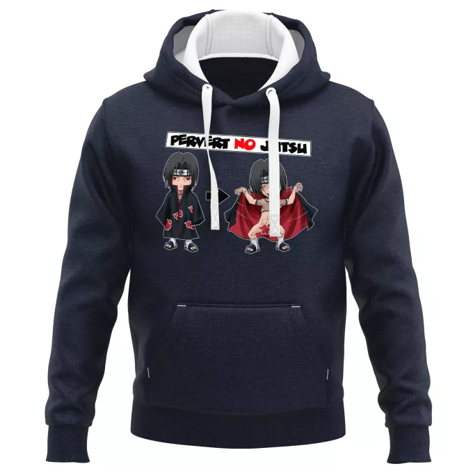 PREMIUM Hooded Sweatshirts Parody of Naruto Uchiwa Itachi