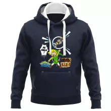 Link Kapuzenpullover “Link and die Aliens” – Parodie auf Zelda