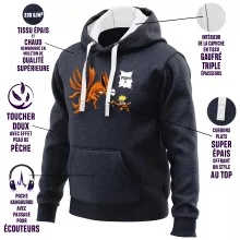 Hoodie “Naruto and Kyubi” – Naruto parody