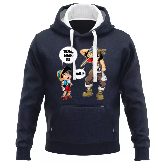 PREMIUM Hooded Sweatshirts Parody of One Piece Usopp