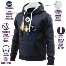 Roronoa Zoro Hoodie “Roronoa Zoro from Straw Hat Pirates Crew” – One Piece parody