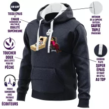 Flash Kicker Hoodie – Captain Tsubasa parody
