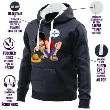 Luffy Hoodie “Luffy and Gollum - My Precious” – One Piece parody