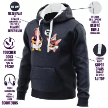 Majin Buu Hoodie “Majin Buu and Patrick Star” – Dragon Ball Z parody
