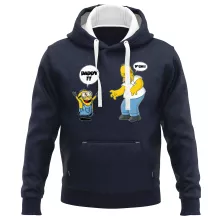 Homer Simpson Kapshirt “Homer Simpson en Minion” – Minions parodie