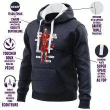 Colossal Titan Hoodie – Attack on Titan parody