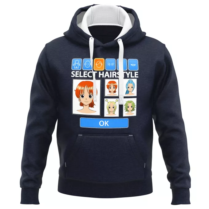 PREMIUM Hooded Sweatshirts Parody of One Piece Nami from Straw Hats Pirates Crew