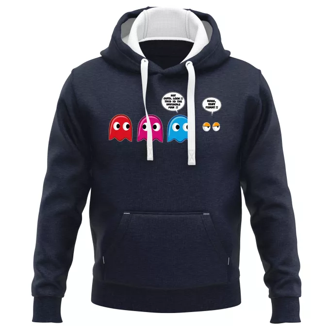PREMIUM Hooded Sweatshirts Parody of Pacman Pacman