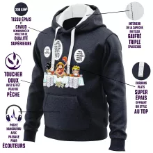 Son Goku Hoodie “Son Goku, Naruto and Luffy” – Naruto parody