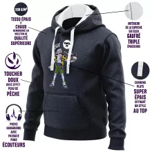 Sweat-Shirt à capuche Arlong « Papa... WTF !! » – Parodie Naruto