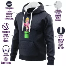 Princess Peach Hoodie – Super Mario parody