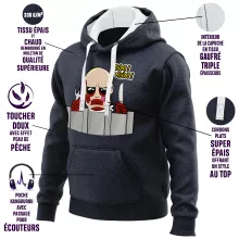 Sudadera con capucha El titán colosal – Parodia de Shingeki no Kyojin